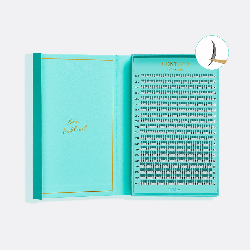 Anime Tower Spike - 0.05 Contour Laser Print Lash image 0