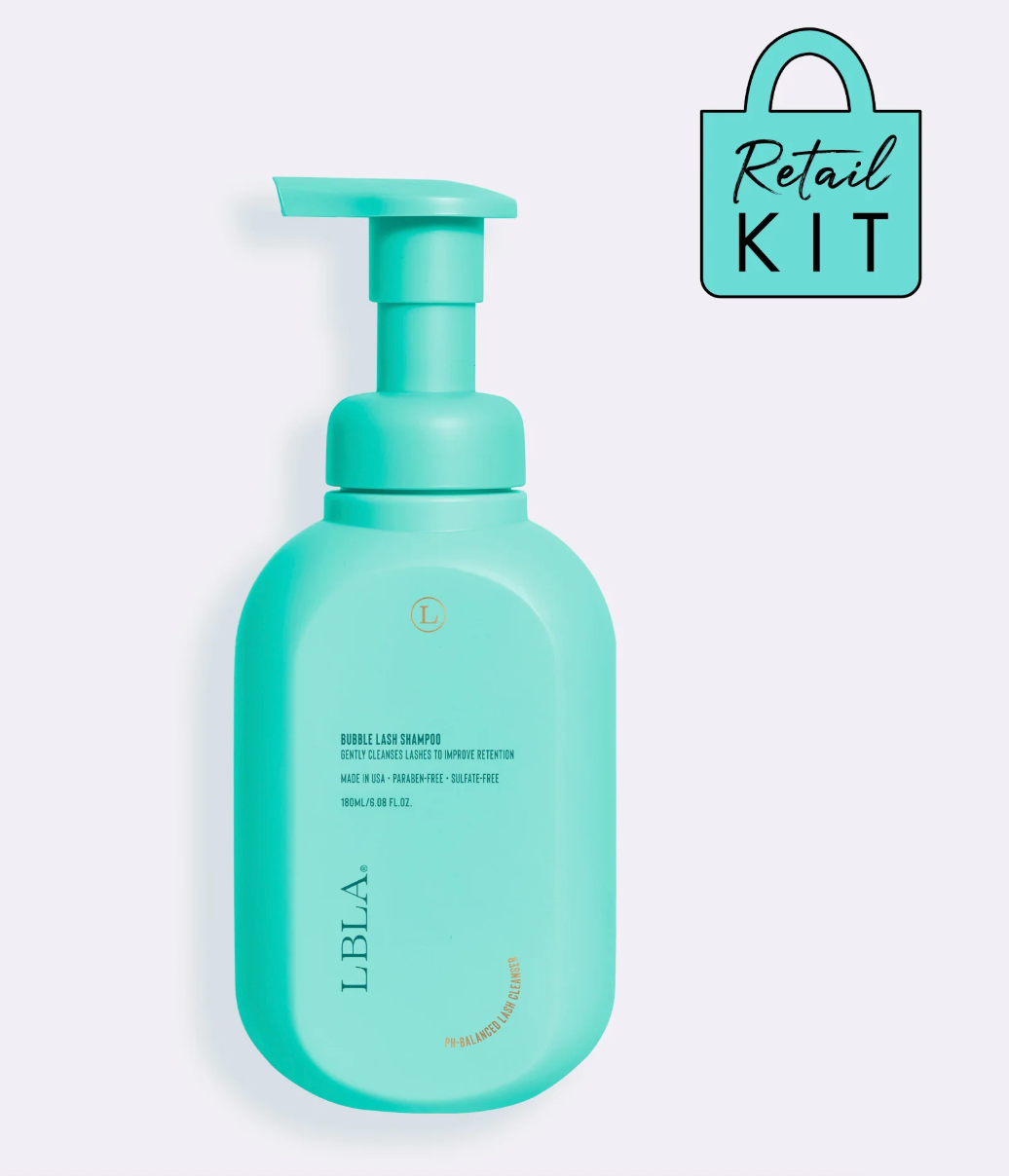 Botanical Bubble Lash Shampoo - Retail Set
