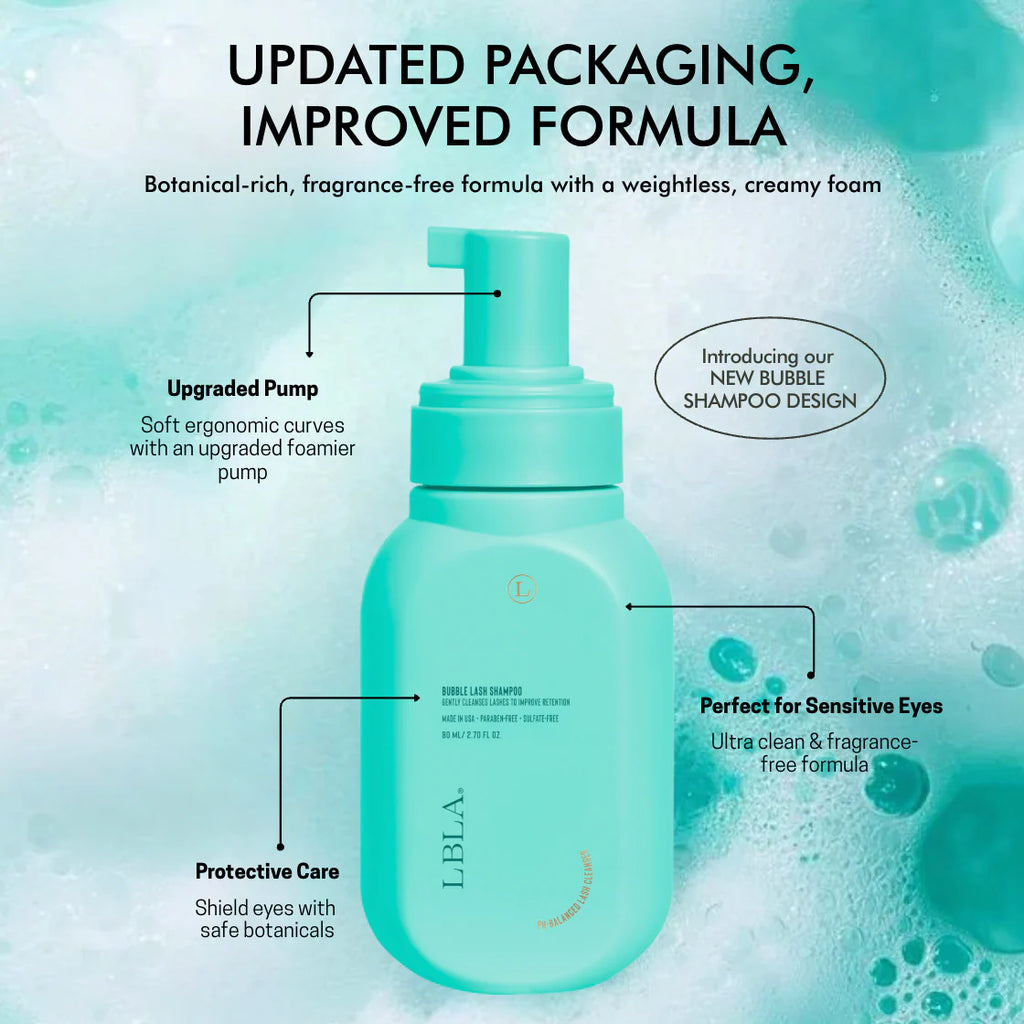 Botanical Bubble Lash Shampoo - Travel Size