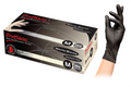 Nitrile (Latex Free) Gloves - Black (Box of 100) image 0