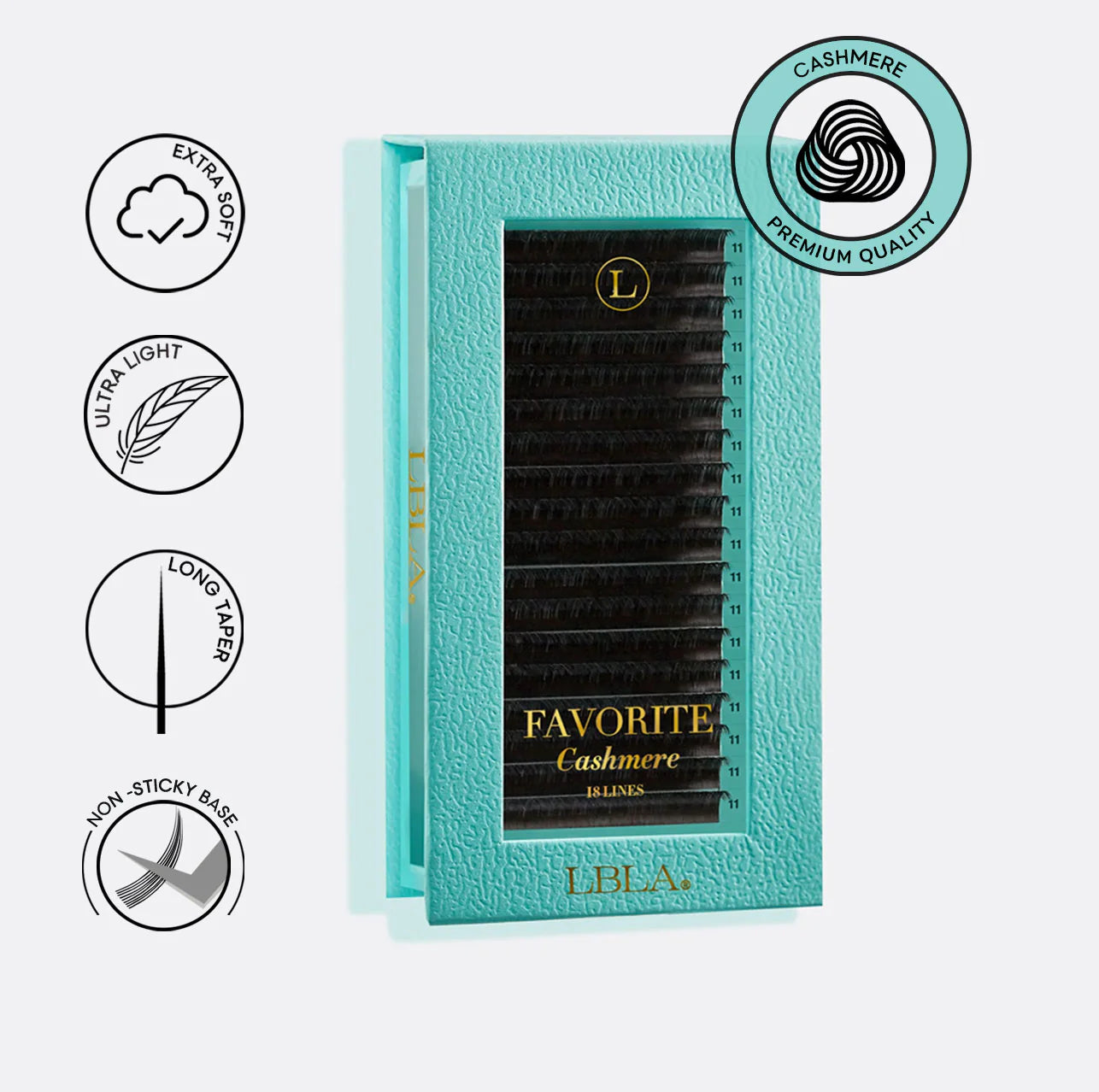 .03 FAVORITE - Cashmere Mega Volume Lashes